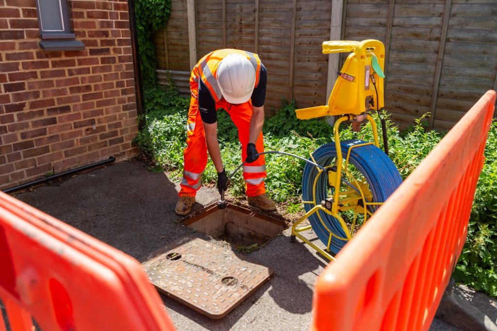 our cctv drain survey operator